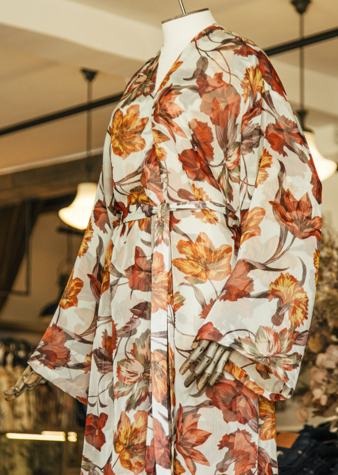 NEW IN - Women - Runo Robe Red Floral M Image Secondary