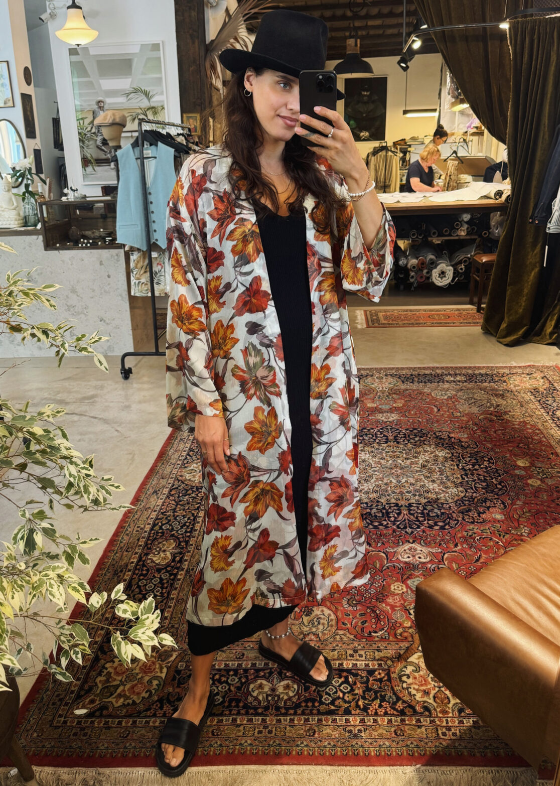 SALE - NEW IN - Women - Runo Robe Red Floral M Image Secondary