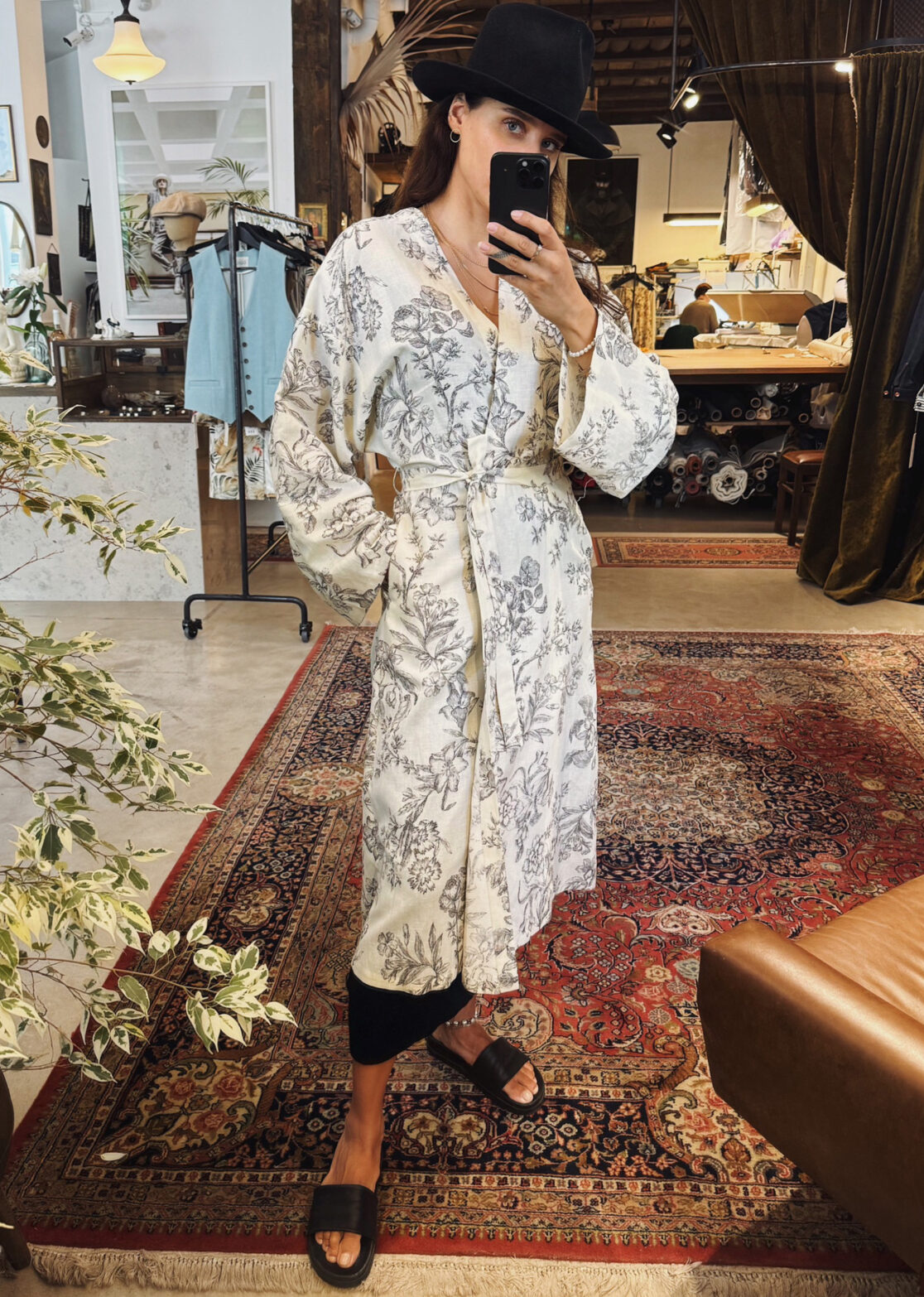 NEW IN - Women - Runo Robe White Floral M Image Secondary