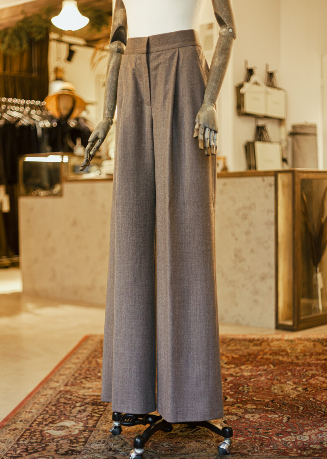 Limited items - NEW IN - Women - Eluney Trousers Light Brown Image Primary