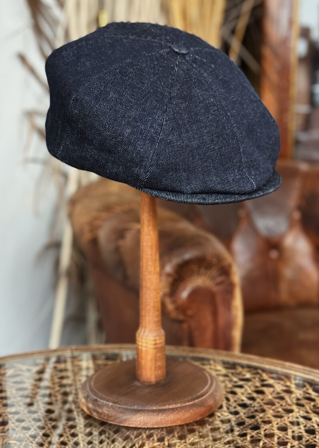 Flat Caps - Hats - Shelby Cap Indigo Image Primary