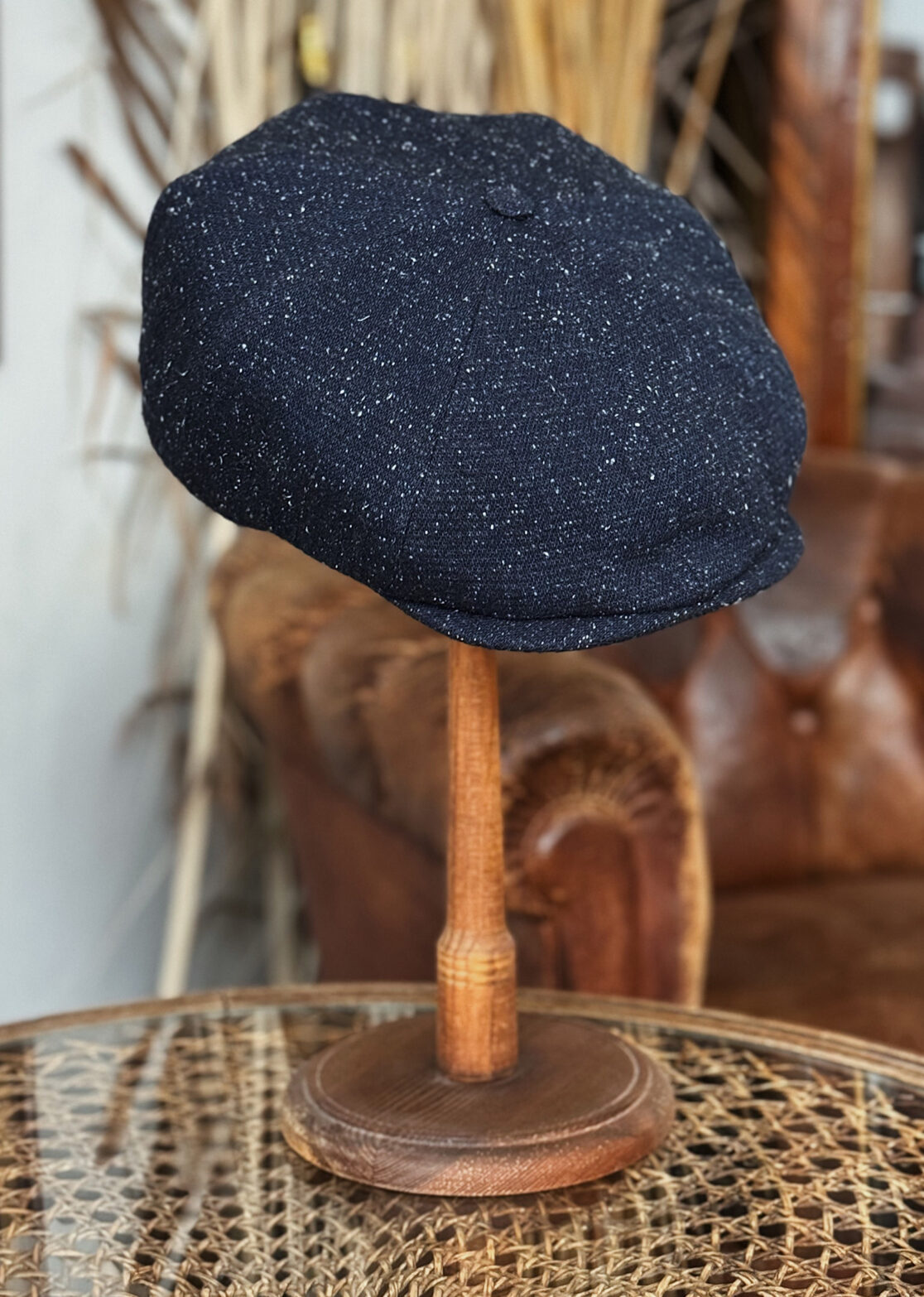 Flat Caps - Hats - Shelby Cap Silk Indigo Image Primary