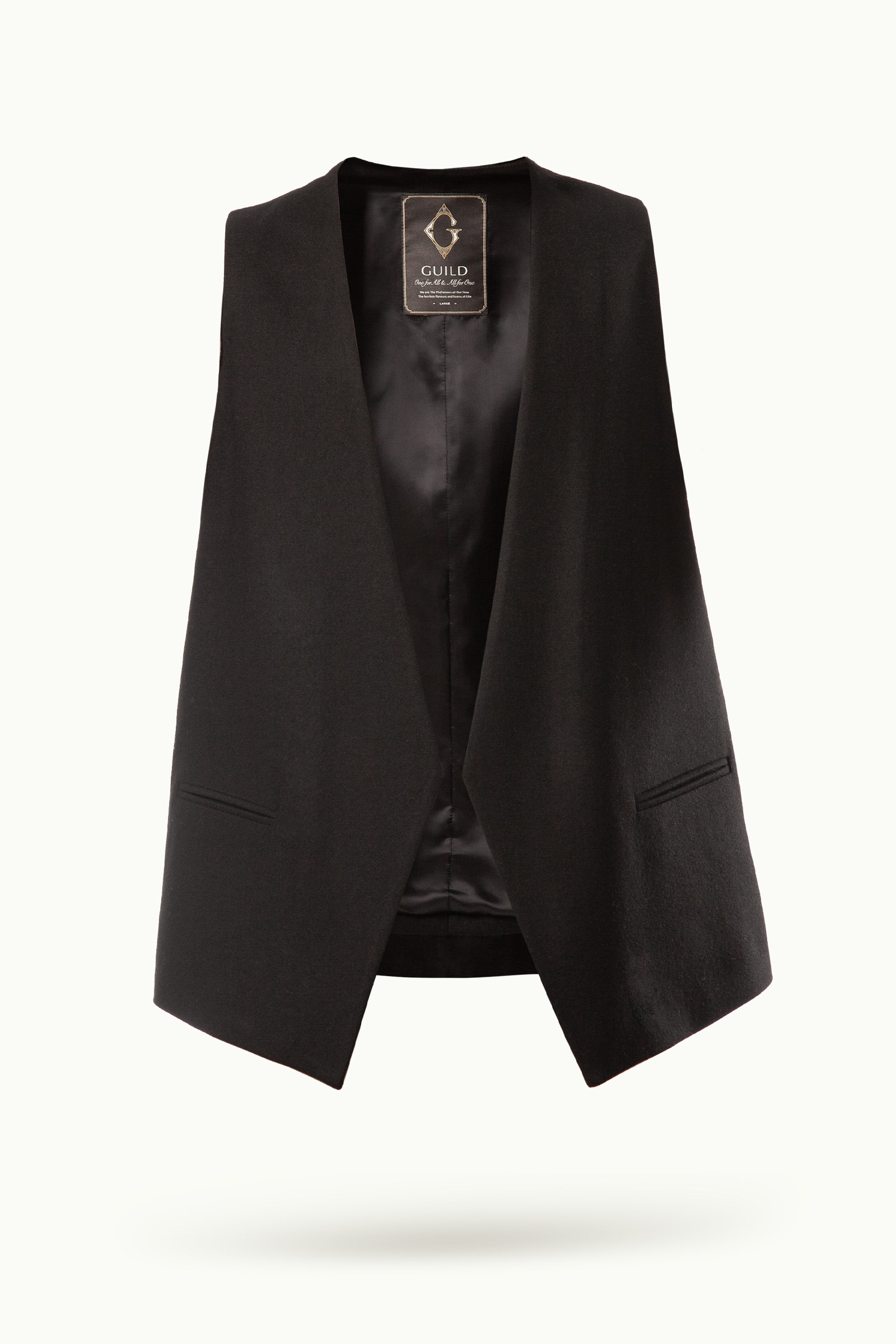 Flaneur Black Wool ⬧ GUILD