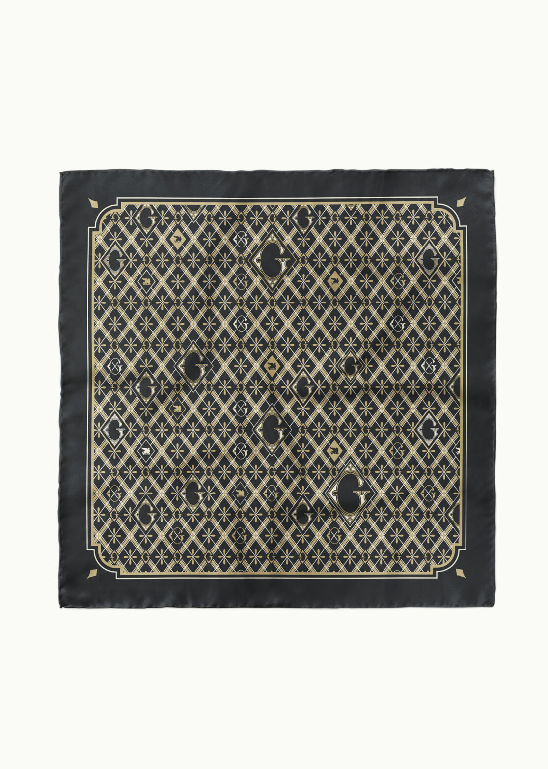 Handkerchiefs - Accessories - Handkerchief GP Black Image Secondary