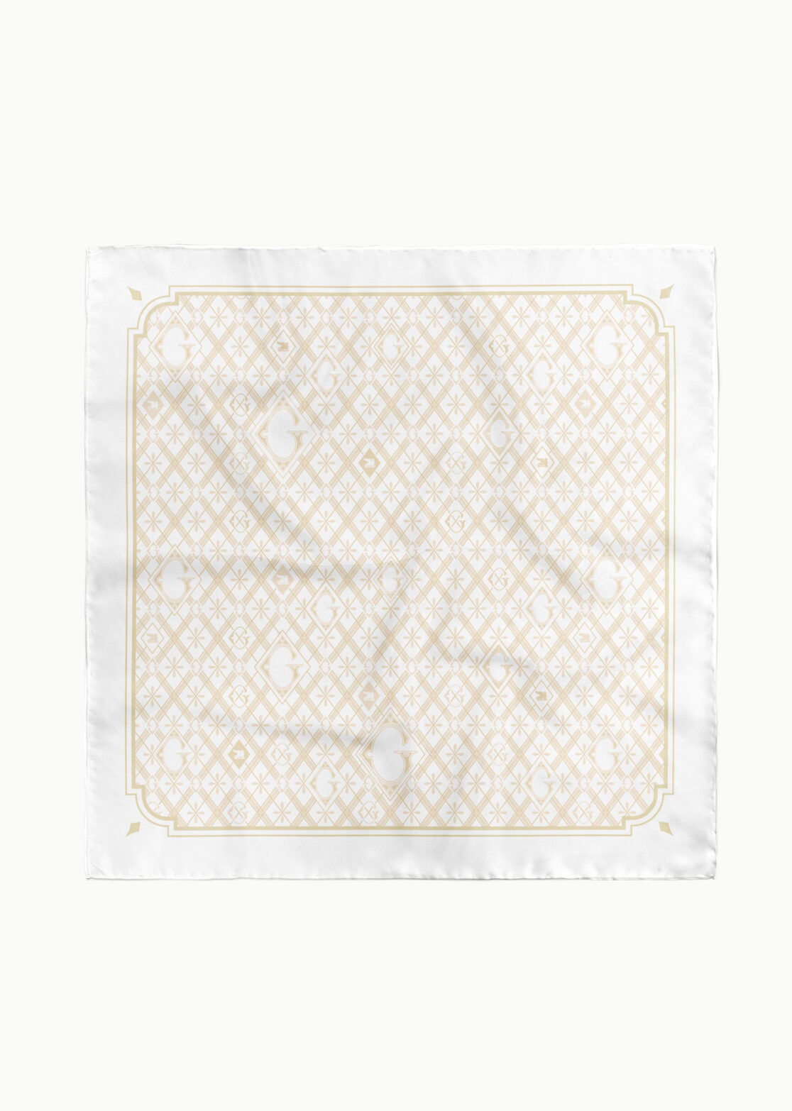 Handkerchiefs - Accessories - Handkerchief GP White Image Secondary