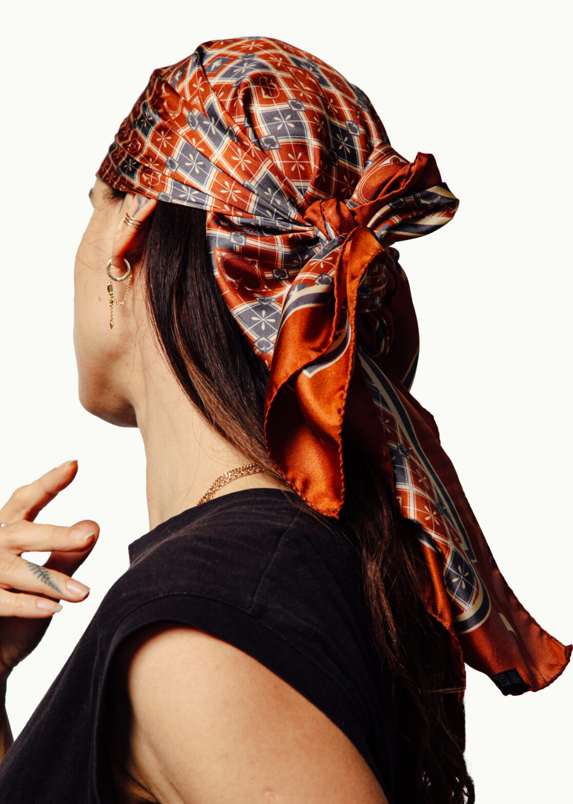 Scarves - Accessories - Scarf GP Red Image Secondary