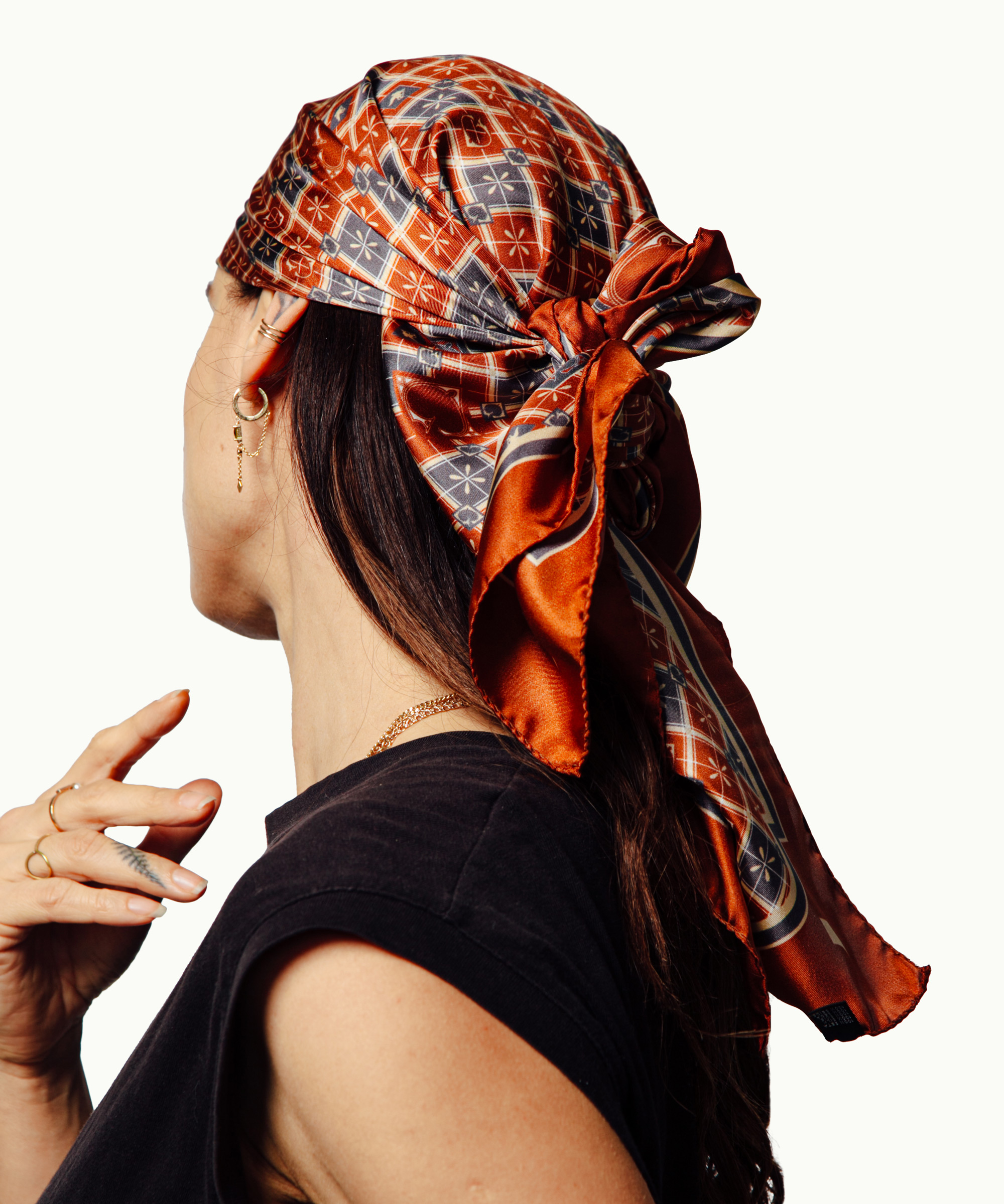 Scarves - Accessories - Scarf GP Red Image 2